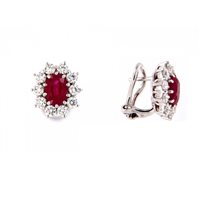 Ohrringe Crivelli Dame RUBINO in Gold Rubino 2.06 Ct 151-4587 - 151-4587